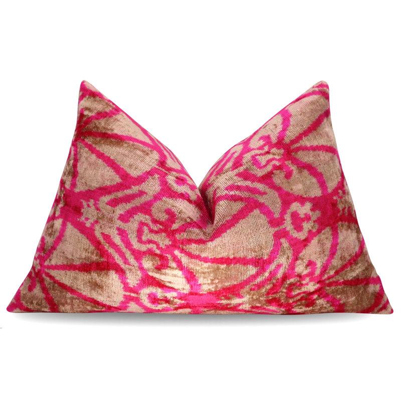 Coussin décoratif géométrique, 16 po x 24 po, Rectangulaire