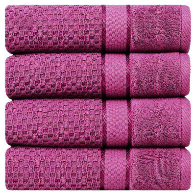 Mulaayam 100% Cotton Popcorn Textured Bath Towels Collection