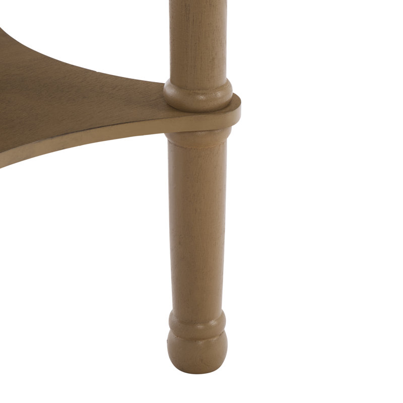 Table d'appoint ronde Tinsley, Desert Brown