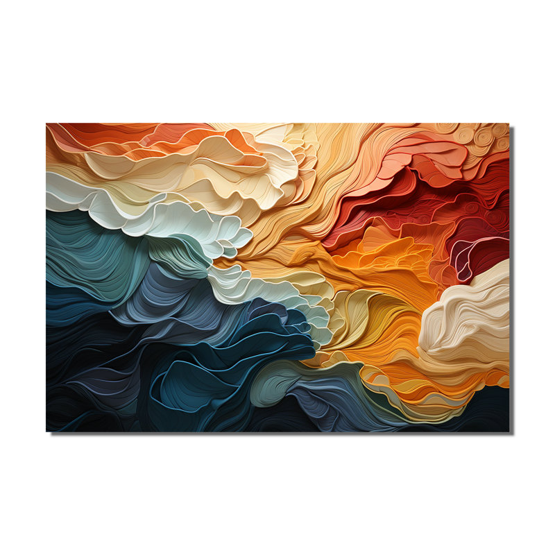 Biomorphism Organic Forms V - Modern Wall Art Living Room