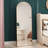 Large Full Length Mirror with Gold Aluminum Frame, Perfect for Home and Commercial Decor, Enhances Space and Style