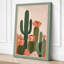 Cacti in Bloom Botanical - Wrapped Canvas-894708199-894708216
