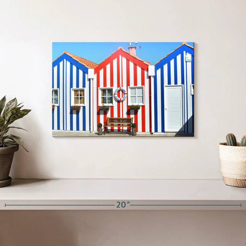 Cabanes de plage Lilie, H 8 po x l 12 po