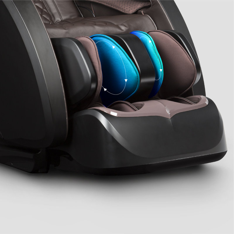 Fauteuil de massage OS-3D Otamique LE, Similicuir taupe