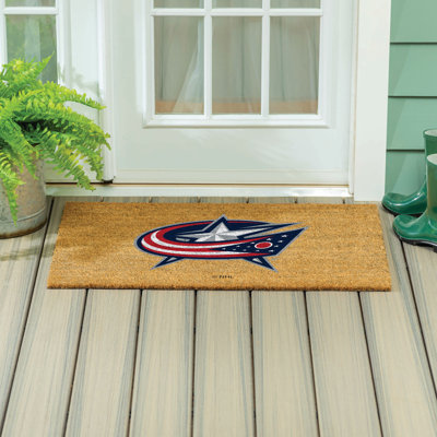 Grand tapis couleur coco Columbus Blue Jackets, 36 po x 24 po