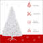 Sapin de Noël artificiel de 6 pi avec branches réalistes