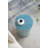 Blue Garden Capiz Stool, Accent Side Table