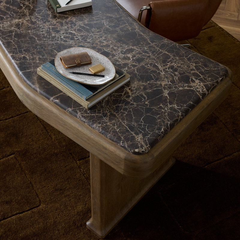 Shirely Marble Writing Desk