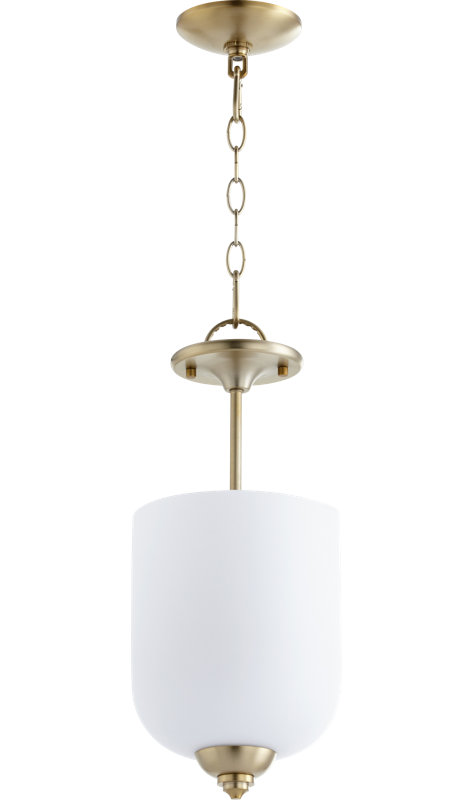 Luminaire suspendu pour urn à 3 lumières unique Falbo, Laiton vieilli