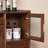 Multi-functional storage solid wood accent chest