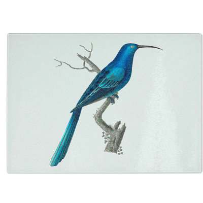 Tempered Glass Sugarbird Chopping Board