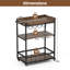 Wood Bar Cart