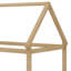 Lit simple pour enfant en forme de maison-2086260547