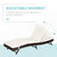 Chaise longue de patio, chaise de piscine