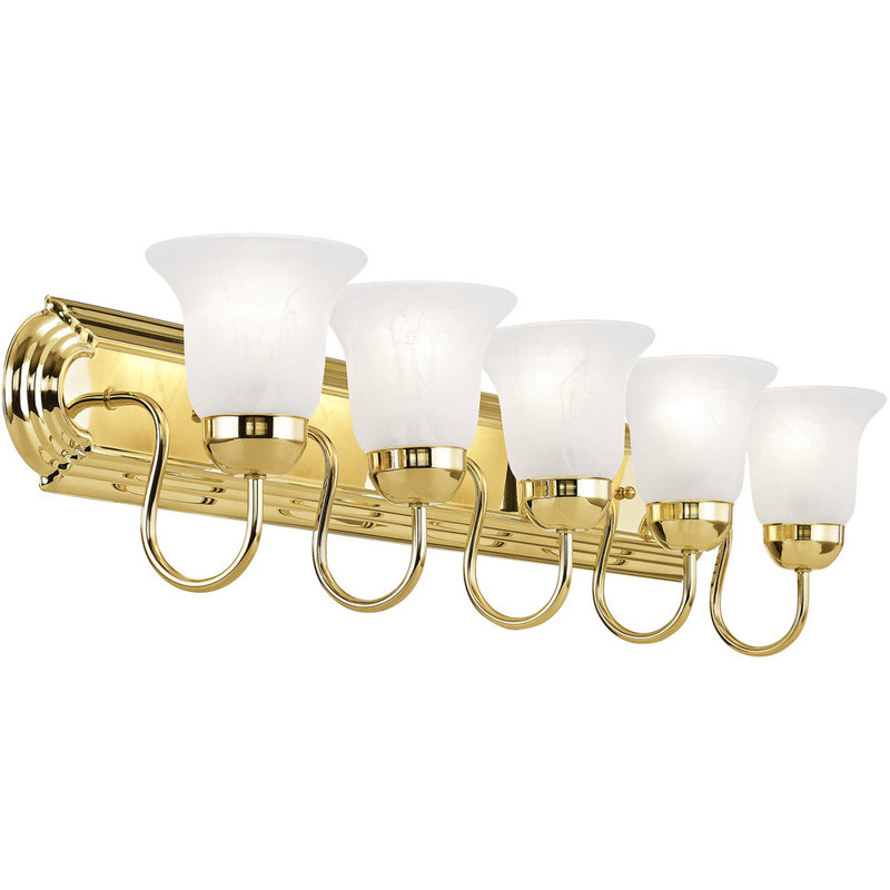 Éclairage pour meuble-lavabo 5 lumières Rueter