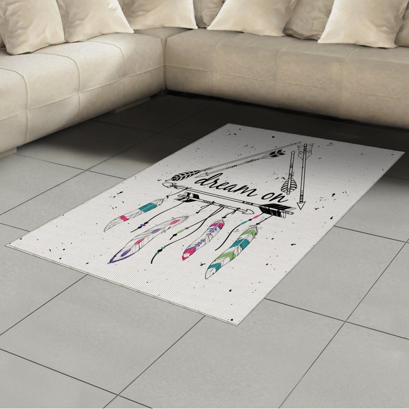 Tapis décoratif Indie High Density, Rectangle— 4 pi x 5 pi 8 po