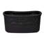  40L Laundry Basket, Clothes Hamper, Wicker Design, Plastic, 23"L x 14.5"W x 11"H-75517402
