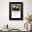 14x20 Black Wood Diploma Frame with 2-Opening for 8.5x11 Certificates or Photos