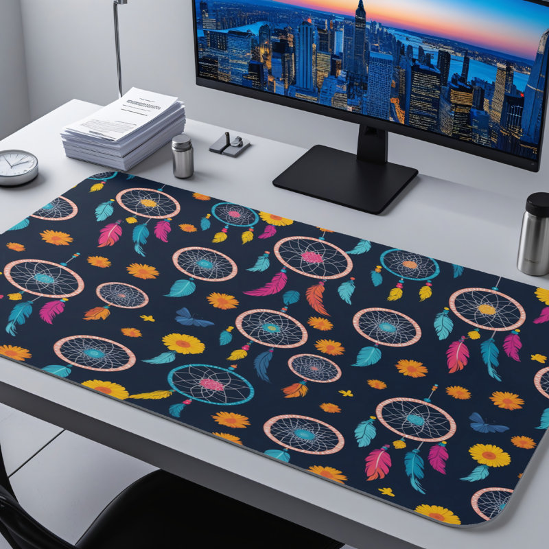 Polyester Desk Pad, 23.6x13.8