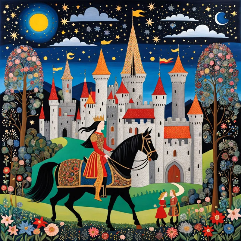 Queen's Parade - Medieval Royal Procession