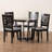 Shaundrel 4 - Person Pedestal Dining Set-1345342148
