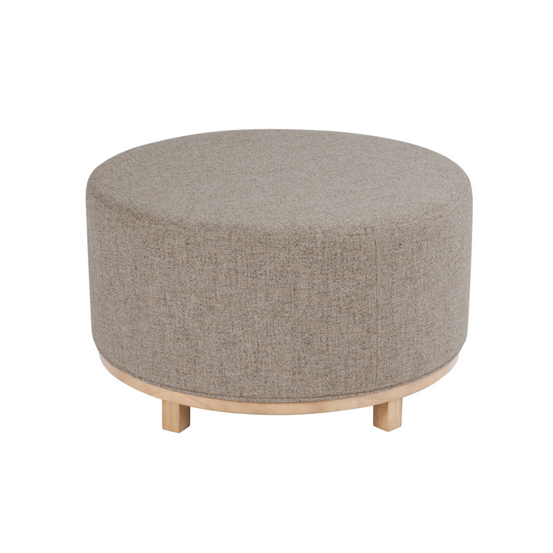 Repose-pieds Doretha avec base en bois