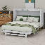 Lit escamotable avec pieds en fer-370356899