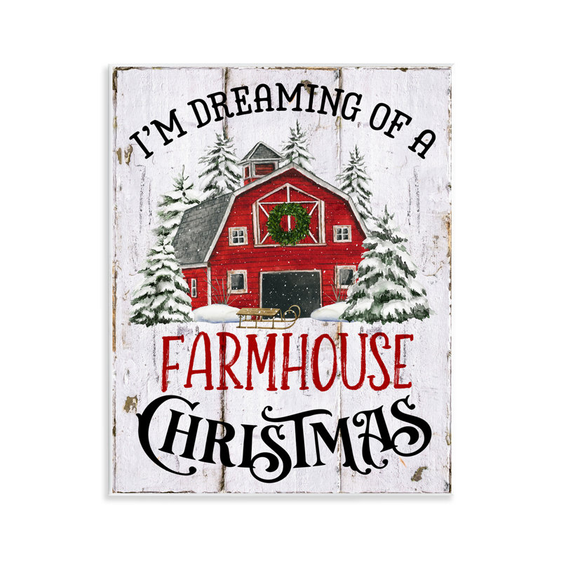 «Farmhouse Christmas Dreaming» par Creatif Belle