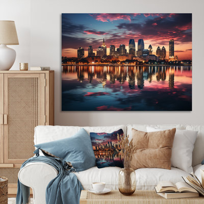 " Detroit Beautiful Cityscape In Futur I "