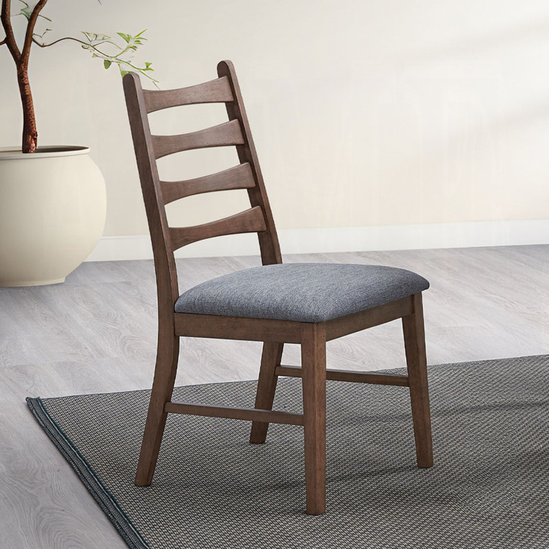 Ensemble de 2 chaises de salle à manger, Gris foncé