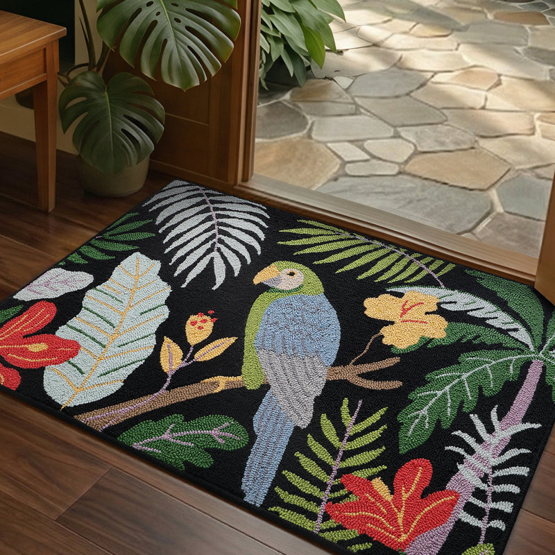 Non-Slip Christmas Doormat, L 32 po x L 48 po