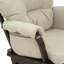 Fauteuil capitonné avec repose-pieds Dyanira-746151749