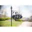 Enseigne d'adresse de cour ovale double face Park Place - 30 po