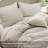 Insley Waffle Duvet Cover - 100% Cotton Duvet Cover Linen Color, Space-Dyed For Enhanced Bedroom Aesthetics, Gentlesoft And Stylish All-Season, 3-Piece Bedding Set With Button Closure, 104"X90"-1618817152