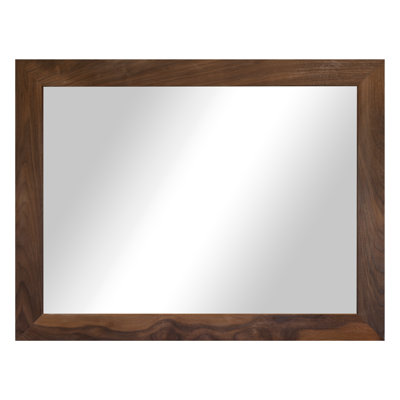 Rayne Mirrors Ozark Hardwood Mirror Walnut