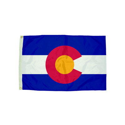 Ebbin Double Sided 1.5'' H x 6.25'' W Nylon House Flag