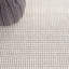 Tapis ivoire / gris en laine tissé à la main Marbella-78163609