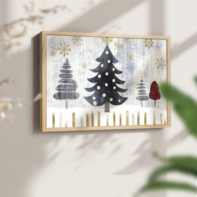 Art de Noël - CLxxi - reproduction encadrée - réversible