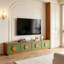 Meuble télé multifonctionnel en bois pour salon