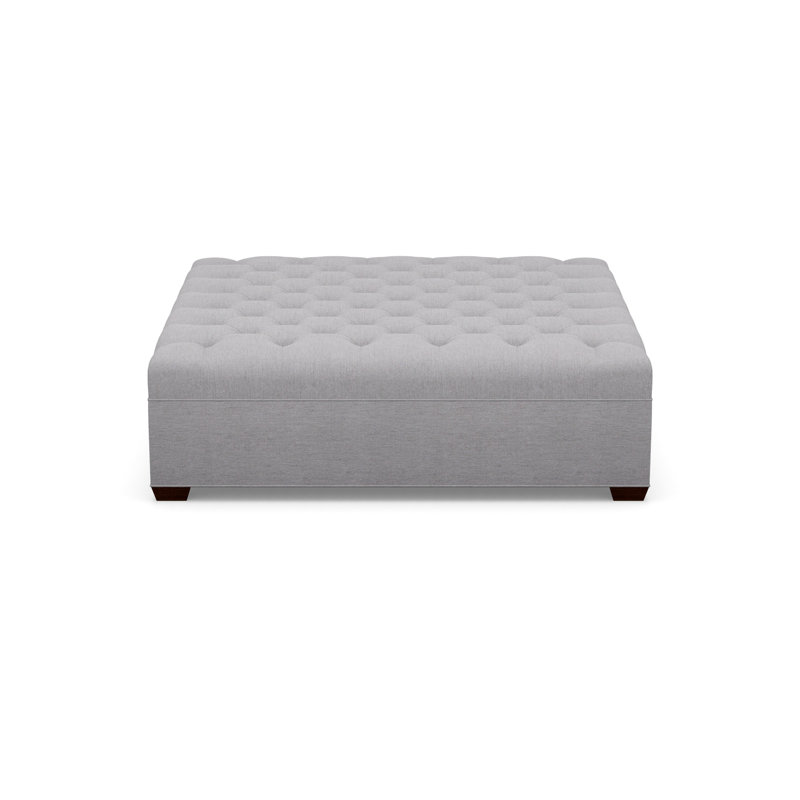 Square Ottoman, Walnut, 8938-81