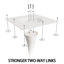 Circular Dining Table, Dining Table, Kitchen Dining Table For 2-4 People, MDF Tabletop And Base, And 2 PU Plating Metal Leg Dining Chair Set 2-114251887