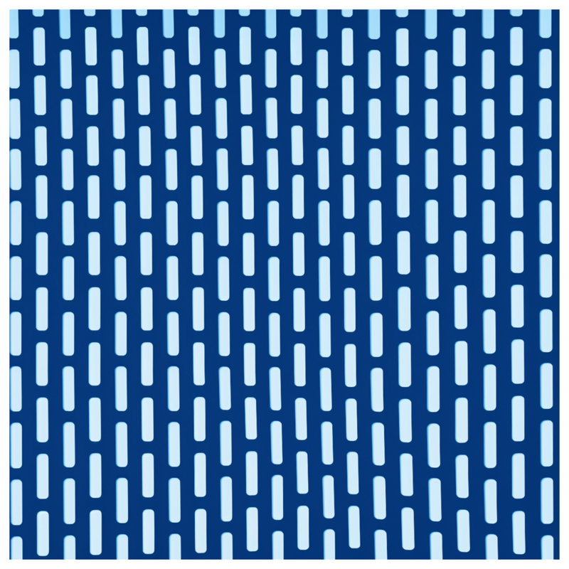 Blue Vertical Stripes Comforter, Queen