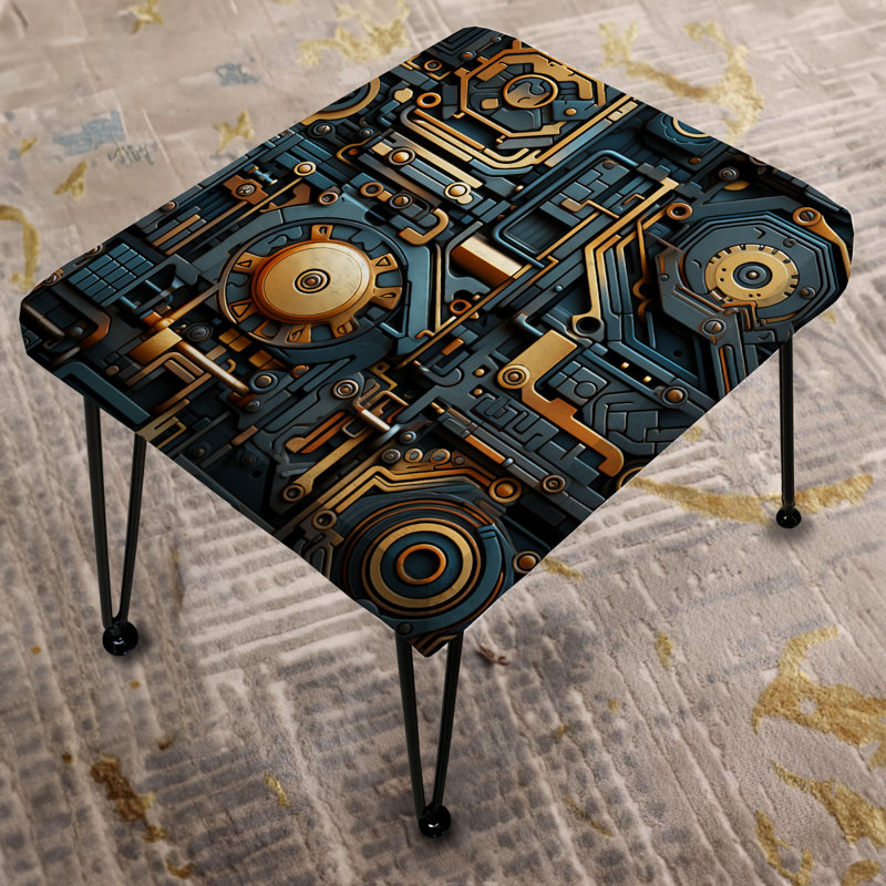 Repose-pieds Steampunk