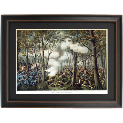 The Battle Of Tippecanoe By Kurz And Allison