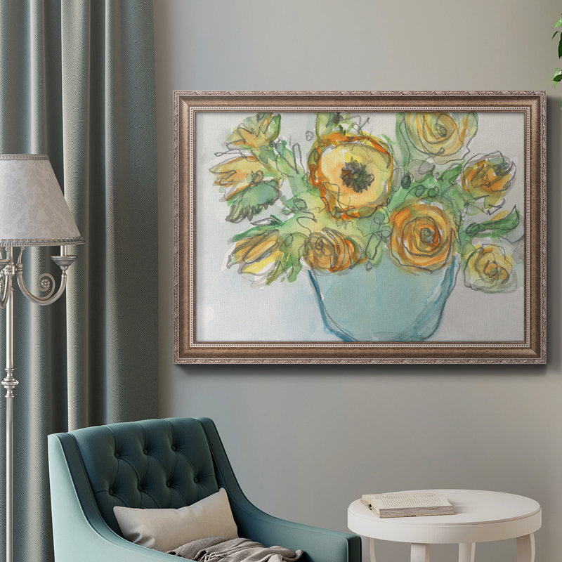 Single Picture Frame Print on Canvas, 36" H x 24" W x 2.5" D