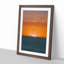 Sunrise Horizon in Abstract - Picture Frame Graphic Art Print-55727849-55727843