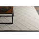 Jeanette Geometric Handmade Flatweave White Area Rug
