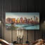 Lower Manhattan - Toile tendue avec châssis - Prêt à accrocher-307035464