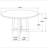 Guinea Walnut Solid Wood Dining Table