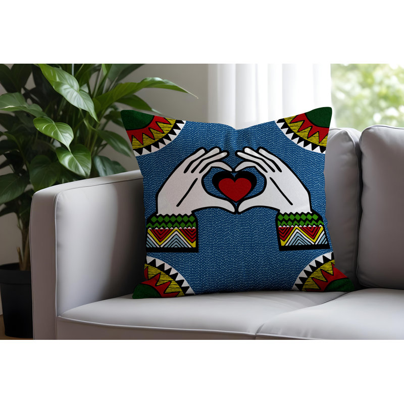 Coussin Love, 18 x 18